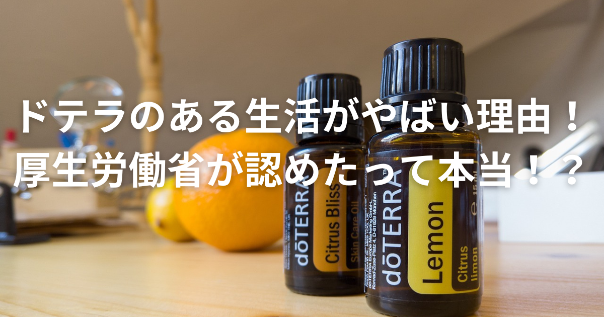 ドテラのある生活がやばい理由！厚生労働省が認めたって本当！？